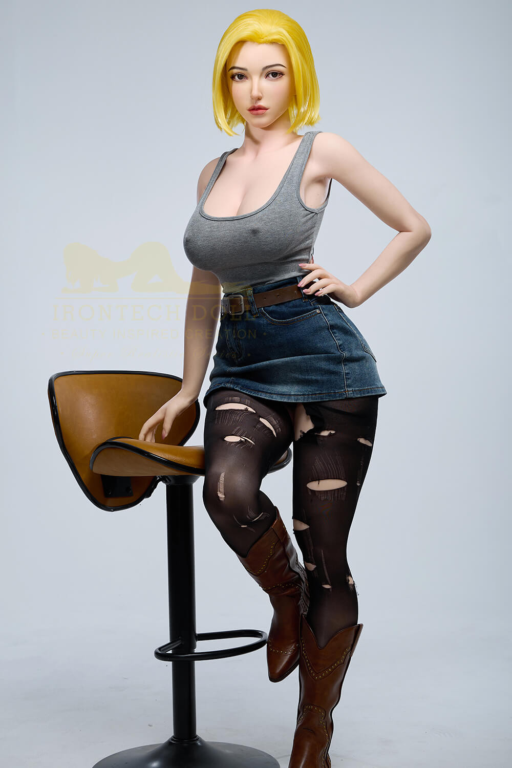 Irontech Full Silicone Android 18 Sex Doll 159 Cm S39 Dragon Ball